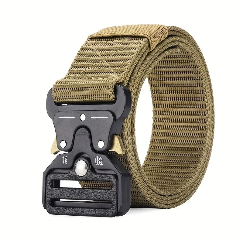 Men's Belt Outdoor Multi Function Belt High Quality Canvas For Nylon Male Luxury Belts Women's Sports Jeans Belt Neutral Belts