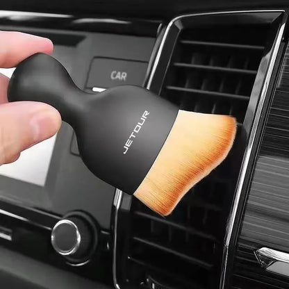 Air Vent Cleaning Soft Brush Air Conditioner with Casing Car Interior Cleaning Tool Artificial Car Crevice Dusting Detailing 1