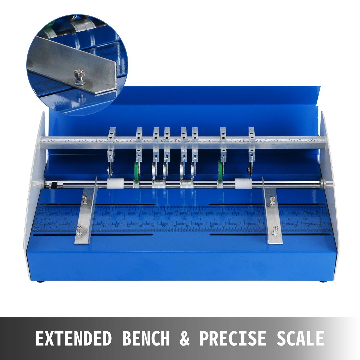 VEVOR 18" 20.5" Electric Multi-Function Creasing Machine Paper Cutter Perforating Die Scoring Dotted Line Tools for Books Photos