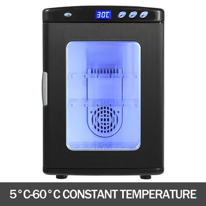 VEVOR 25L Reptile Incubator Digital Egg Incubator Scientific Lab Incubator Cooling and Heating 5-60°C Work for Small Reptiles