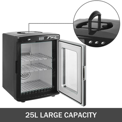 VEVOR 25L Reptile Incubator Digital Egg Incubator Scientific Lab Incubator Cooling and Heating 5-60°C Work for Small Reptiles