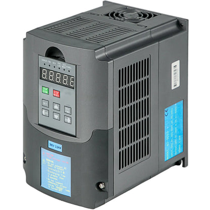 VEVOR 2.2KW 4KW Variable Frequency Drive Inverter 380V Output Frequency Converter 3P Economic VFD Spindle Motor Speed Controller