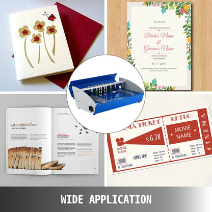 VEVOR 18" 20.5" Electric Multi-Function Creasing Machine Paper Cutter Perforating Die Scoring Dotted Line Tools for Books Photos