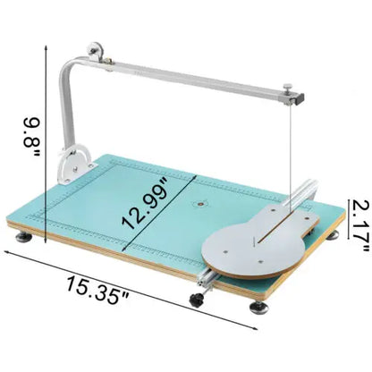 VEVOR Foam Cutter Machine Adjustable Angle Controllable Temperature Table Fire MDF + Alloy Styrofoam Sponge Cutting Tool Kit