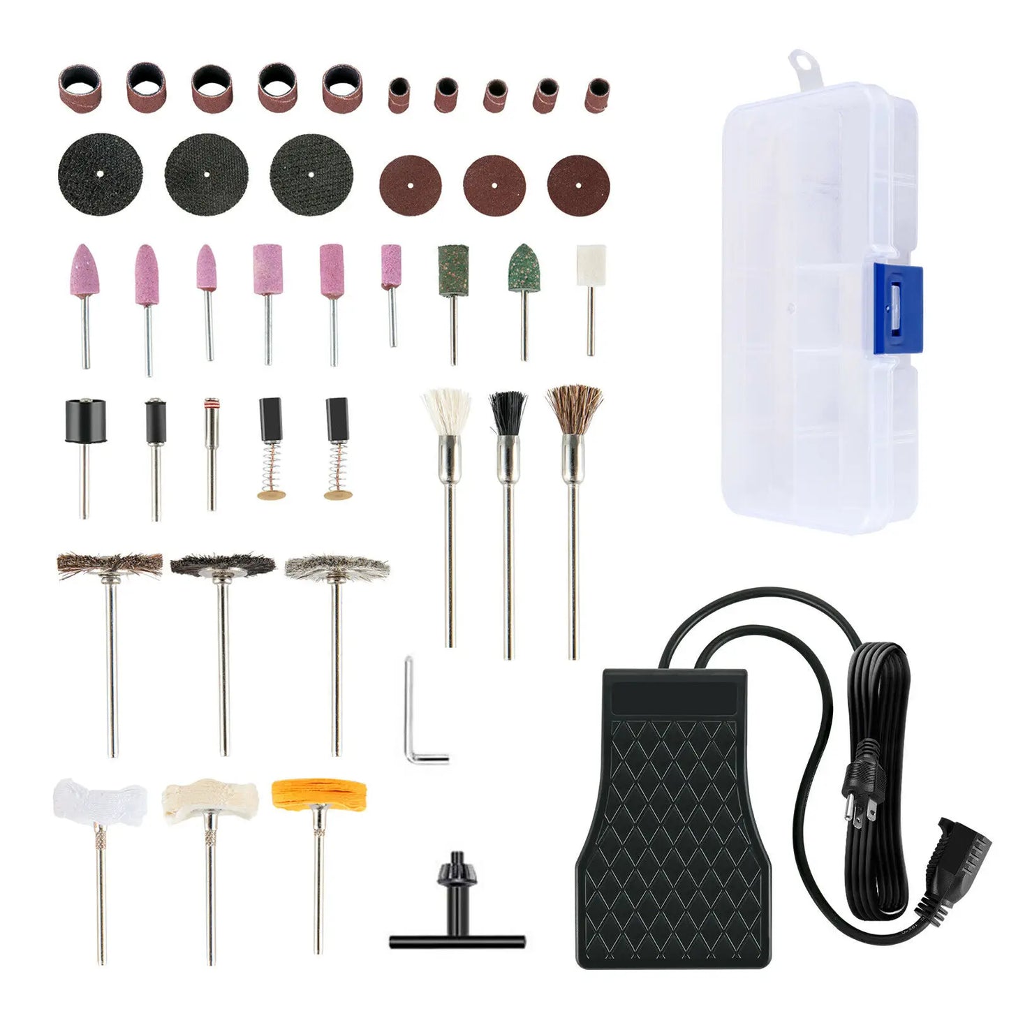 VEVOR Hanging Flexshaft Mill 380/560/780W Electric Jewelry Grinding Polishing Tools Stepless Speed Stone Wood Sanding Pen Kit