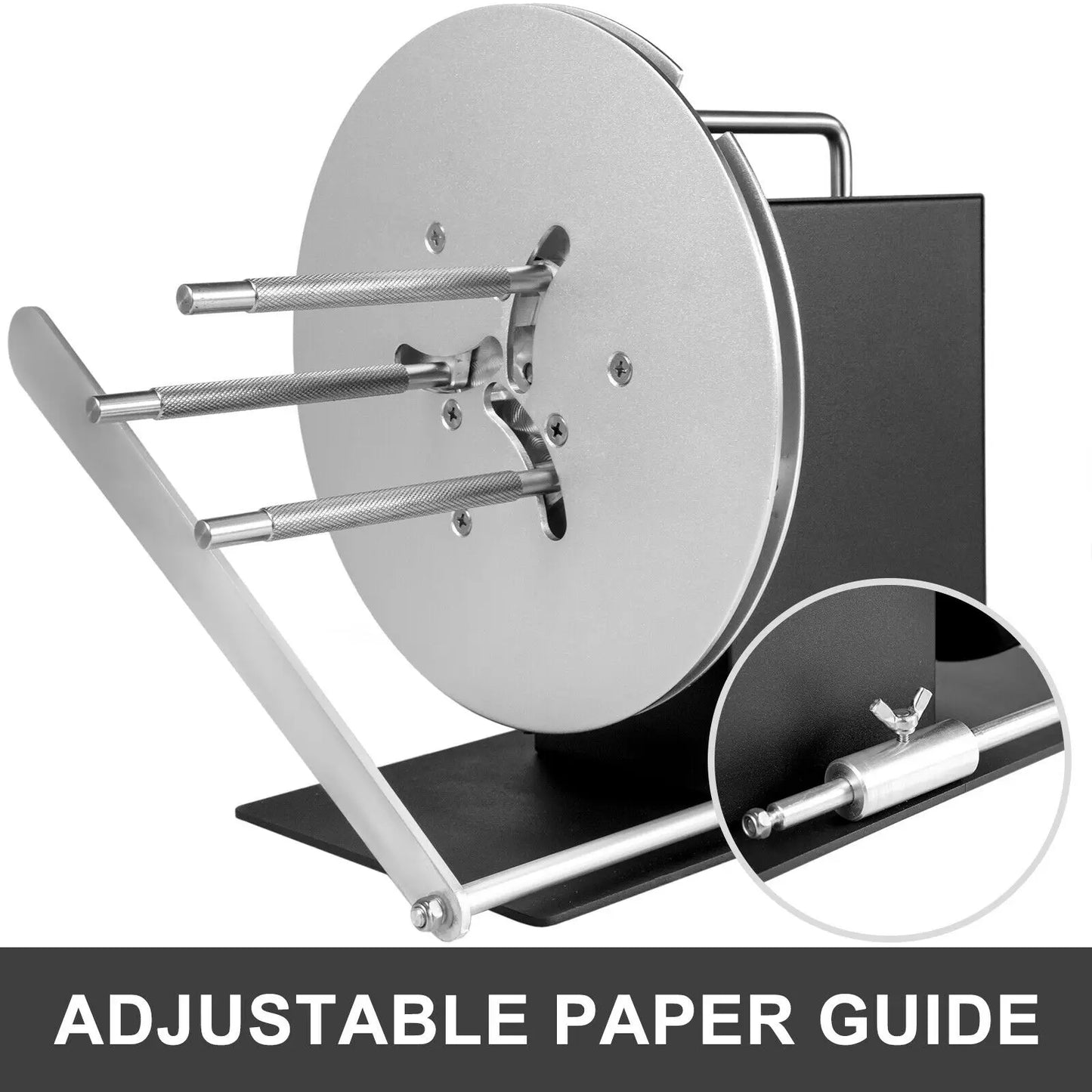 VEVOR 120mm Automatic Label Bi-Directional Rewinder Machine Diameter Synchronize with Printers for Industries Logistics Medical
