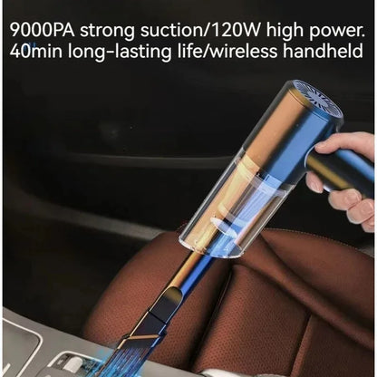 Car Wireless Vacuum Cleaner Powerful Cleaning Machine Cars Cleaner Mini Wireless Portable Hand Held Cleaner for Home Appliance