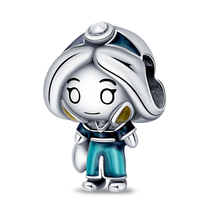 New 925 Sterling Silver Fashion Women's Wolf Head Dumbo Pendant Beads Suitable for Pandora Bracelet Necklace DIY Fine Jewelry