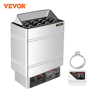 VEVOR 6 8 9 KW Electric Sauna Heater Stove External / Internal Controller Overheating Protection Spa Sauna Room Steam Generator