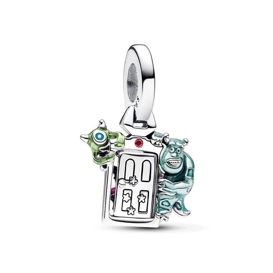 New 925 Sterling Silver Fashion Women's Wolf Head Dumbo Pendant Beads Suitable for Pandora Bracelet Necklace DIY Fine Jewelry