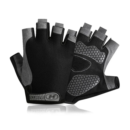 New Models Fitness Exercise Glove Fingerless Men Women Bodybuilding Exercise Sports Gloves Slip Breathable Wear Resistant