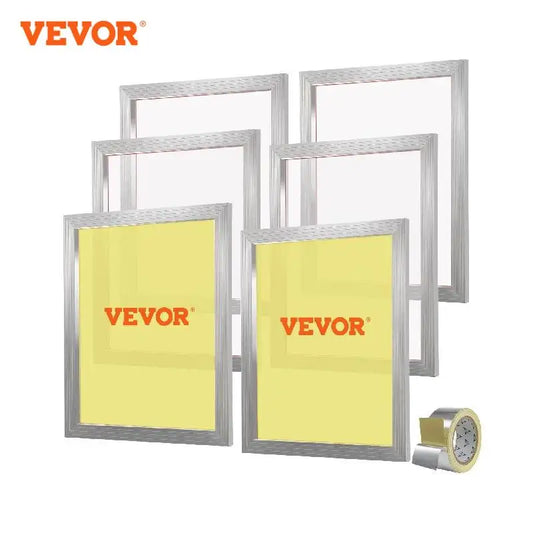 VEVOR 20x24inch Screen Printing Kit Aluminum Silk Screen Printing Frames Silk Screen Printing Frame with High Tension Nylon Mesh