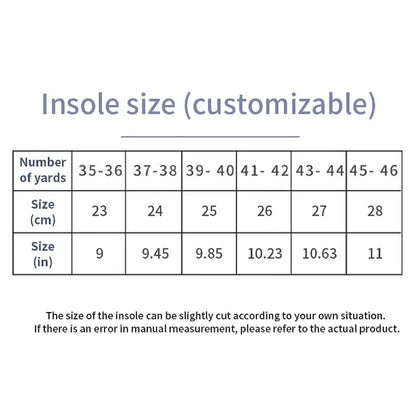 Sport Orthopedic Insoles for Feet Men Women EVA Breathable Shock Absorption Shoes Insole for Running Basketball Sport Care Pads