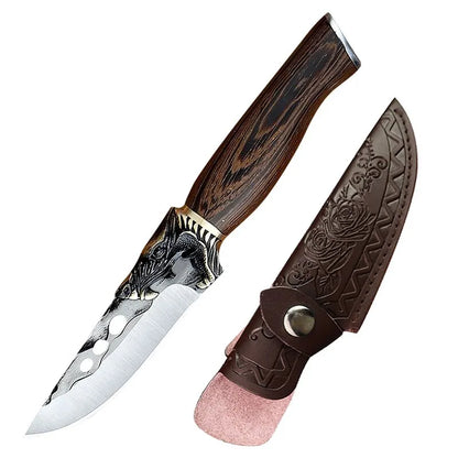 Handmade Kitchen Knife Boning Knife Stainless Steel Butcher Knife Forged Knife Meat Cleaver Knife for BBQ