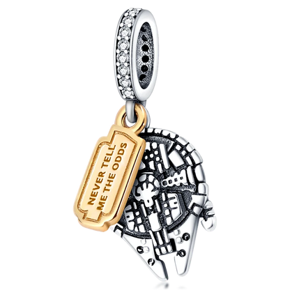 New 925 Sterling Silver Fashion Women's Wolf Head Dumbo Pendant Beads Suitable for Pandora Bracelet Necklace DIY Fine Jewelry