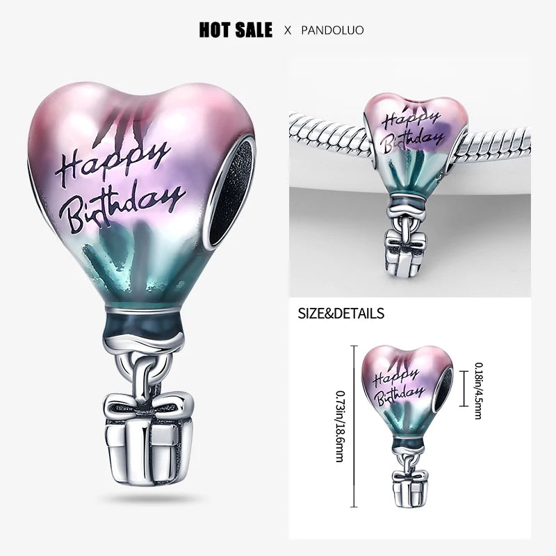 Sterling Silver 925 Devil Eye Charm Owl Miracle Beads Suitable for Pandora Original Bracelet Necklace Accessories Jewelry Gifts