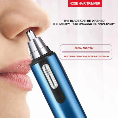 Nose Hair TrimmerNose Hair Shaver Ear And Nose Hair Trimmer Painless Battery Electric Men Nose Hair Shaver Men Nose HairScissor