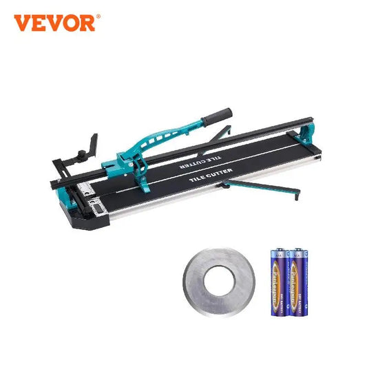 VEVOR Manual Tile Cutter Laser Positioning Single Rails W/ Supporting Feet Professional Push Knife for Cutting Ceramic Porcelain