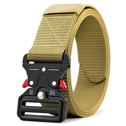 Men's Belt Outdoor Multi Function Belt High Quality Canvas For Nylon Male Luxury Belts Women's Sports Jeans Belt Neutral Belts