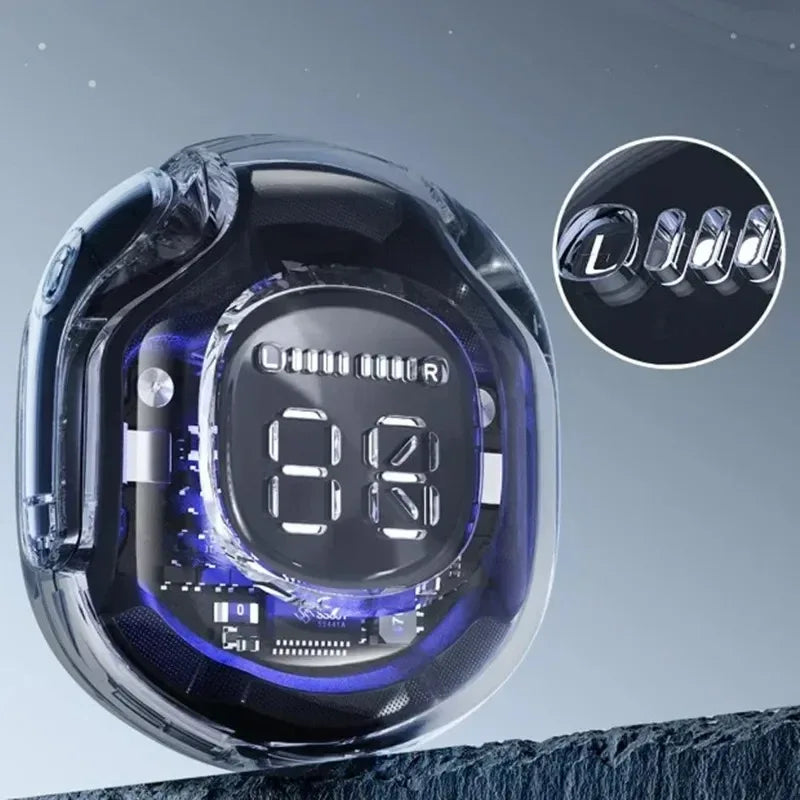 T8 Wireless Bluetooth Headset Wireless Bluetooth Headphones LED Power Digital Display Stereo Sound Wireless Earphones for Xiaomi