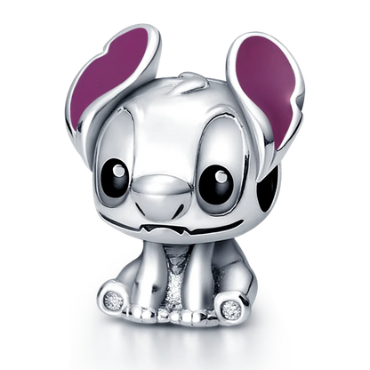 New 925 Sterling Silver Fashion Women's Wolf Head Dumbo Pendant Beads Suitable for Pandora Bracelet Necklace DIY Fine Jewelry