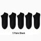10 Pairs Women/Men Boat Socks Invisible Low Cut Silicone Non-slip Summer No-show Ankle Socks Solid Color Casual Breathable