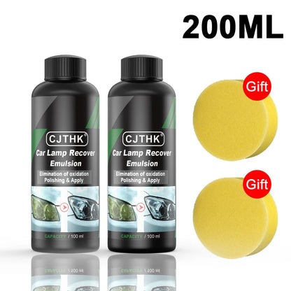 Car Headlight Restoration Polishing Kits Headlamp Repair Kits Car Light Polisher Cleaning Paste Cars Paint Refurbish Agent
