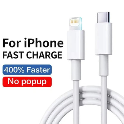 Fro is a PD 20W fast charging cable suitable for iPhone 14 13 12 11 Pro Max Mini USB 8 Plus XS tablet charging data cable