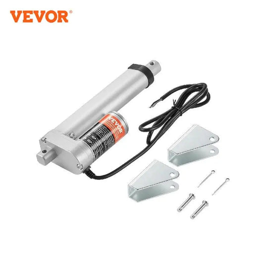 VEVOR 1500N 12V Linear Actuator Electric Linear Motor Controller with Mounting Bracket For Home Automation Sofa Recliner Lift