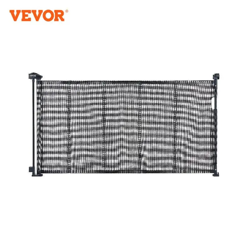 VEVOR Retractable Baby Gate Tall Mesh Baby Gate Extends up to Wide Retractable Gate for Kids or Pets Retractable Dog Gates