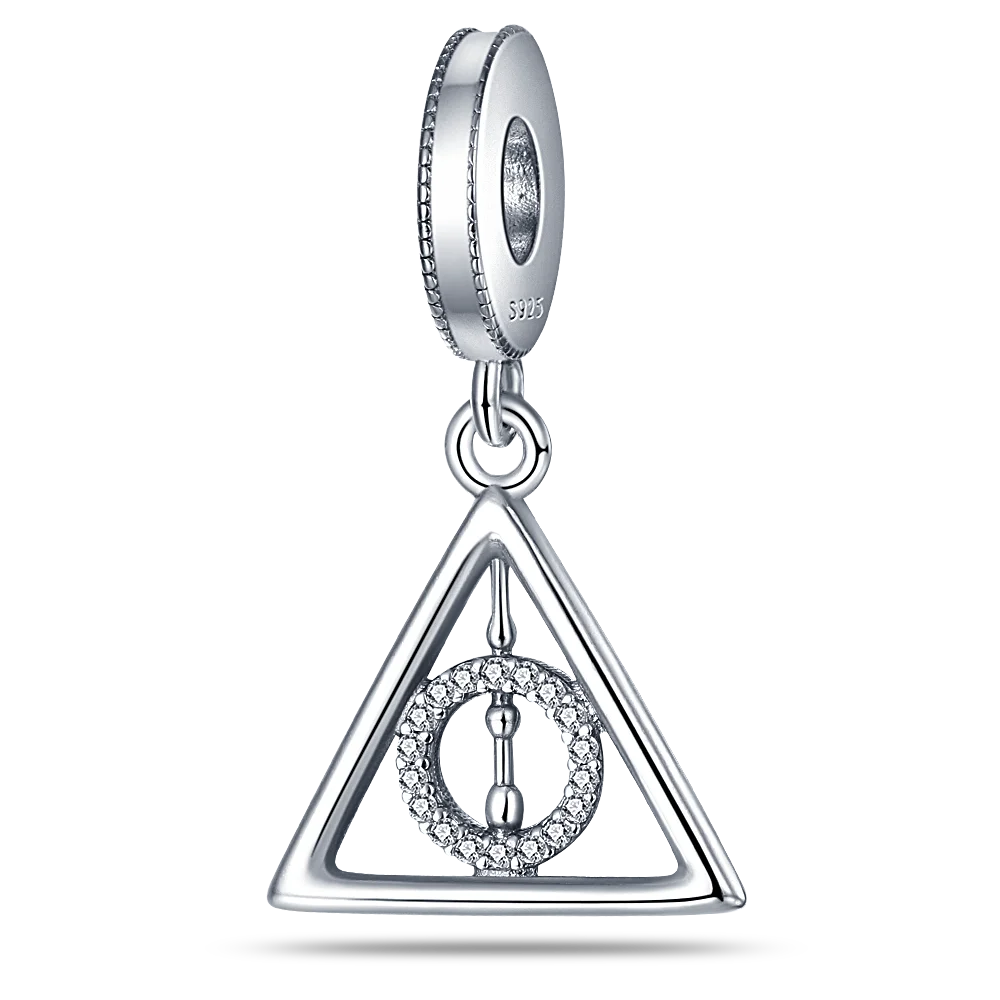 New 925 Sterling Silver Fashion Women's Wolf Head Dumbo Pendant Beads Suitable for Pandora Bracelet Necklace DIY Fine Jewelry