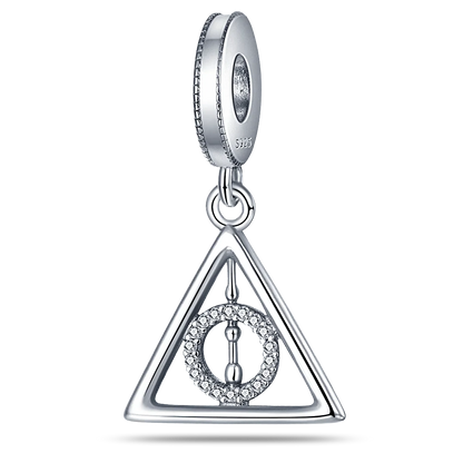 New 925 Sterling Silver Fashion Women's Wolf Head Dumbo Pendant Beads Suitable for Pandora Bracelet Necklace DIY Fine Jewelry