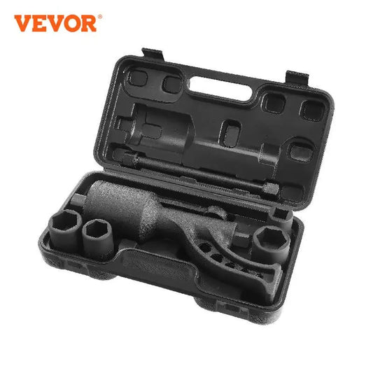 VEVOR 1/58 1/64 Torque Wrench Set 4/8 Socets Multiplier Drive Lug Nut Wrench/Multiplier Heavy Duty Torque Multiplier with Case