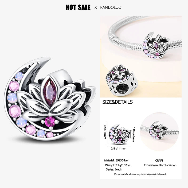 Sterling Silver 925 Devil Eye Charm Owl Miracle Beads Suitable for Pandora Original Bracelet Necklace Accessories Jewelry Gifts