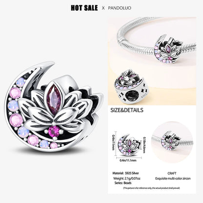 Sterling Silver 925 Devil Eye Charm Owl Miracle Beads Suitable for Pandora Original Bracelet Necklace Accessories Jewelry Gifts