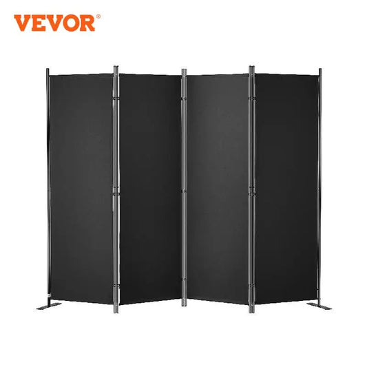 VEVOR 4Panel 5.6ft Room Dividers Adjustable In Size & Height Freestanding & Foldable Privacy Screen Partition for Office Home