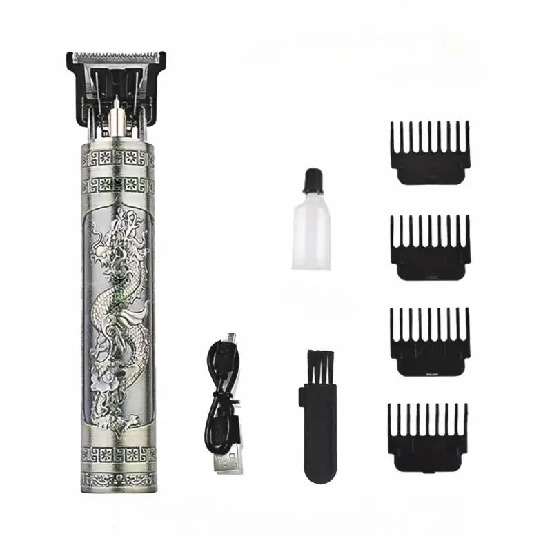 2024 New Vintage T9 Hair Cutting Machine Men's Electric Shaver