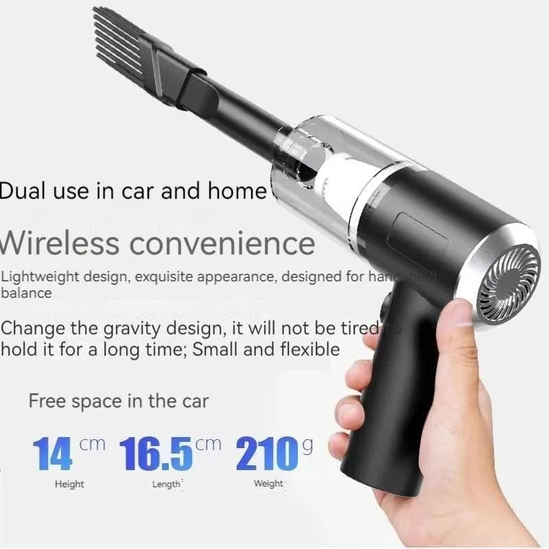 Car Wireless Vacuum Cleaner Powerful Cleaning Machine Cars Cleaner Mini Wireless Portable Hand Held Cleaner for Home Appliance