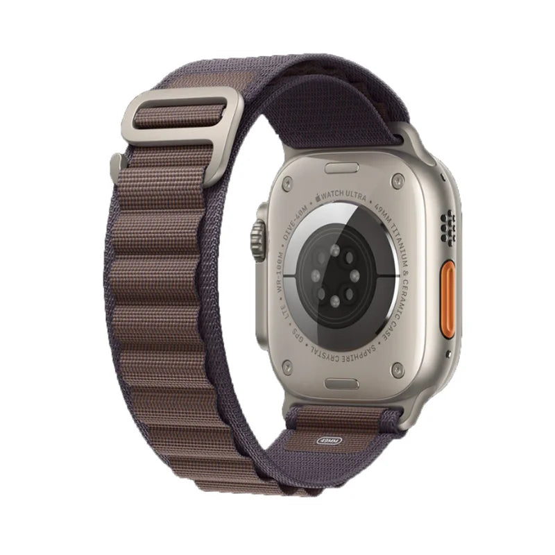 Alpine Loop Strap for Apple Watch Band Ultra 49mm 45mm 44mm 42mm 40mm C/G Hook Nylon Bracelets iWatch SE Series 9 8 7 6 5 4 3