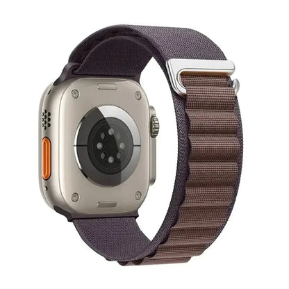 Alpine Loop Strap for Apple Watch Band Ultra 49mm 45mm 44mm 42mm 40mm C/G Hook Nylon Bracelets iWatch SE Series 9 8 7 6 5 4 3