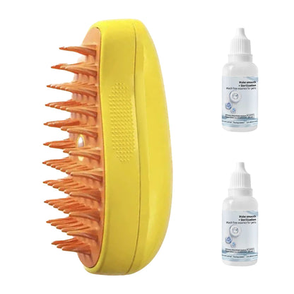 3 in 1 Cat Hair Removal Combs Steam Brush Steamy Dog Brush Electric Spray Cat Hair Brushes for Massage Pet Grooming Comb