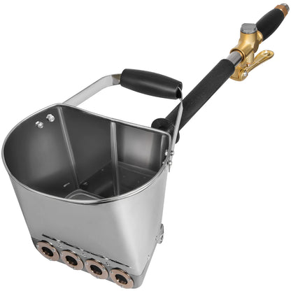 VEVOR Mortar Sprayer Gun 4-Jet 3kW Wall Stucco Shovel Hopper Ladle Cement Spray Gun Plaster Ceiling Paint Concrete Sprayer Tool