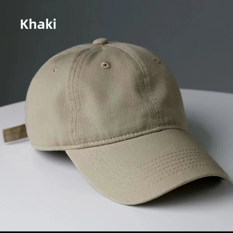 Hat Duck Tongue Versatile Women's Korean Style Cotton Japanese Style Baseball Cap Casual Couple Soft Top Skin-friendly Peaked...