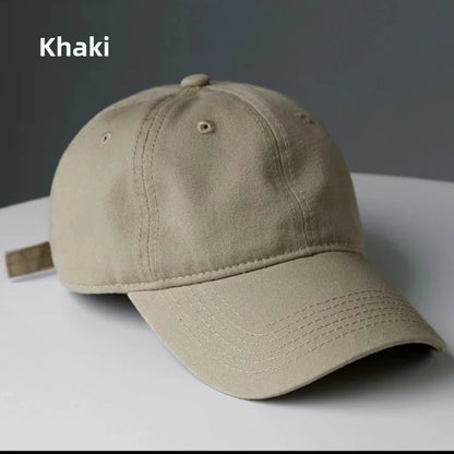 Hat Duck Tongue Versatile Women's Korean Style Cotton Japanese Style Baseball Cap Casual Couple Soft Top Skin-friendly Peaked...