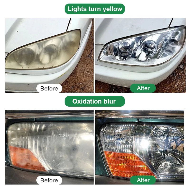 Car Headlight Restoration Polishing Kits Headlamp Repair Kits Car Light Polisher Cleaning Paste Cars Paint Refurbish Agent