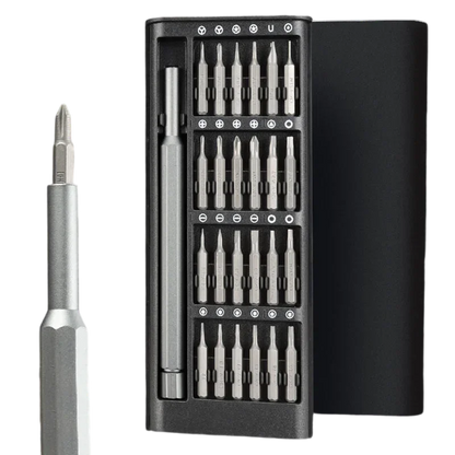 25 In 1 Precision Screwdriver Set Mini Magnetic With 24 Pcs Torx Screwdriver Bits Small Repair Hand Tool Kit For iPhone/PC/Came
