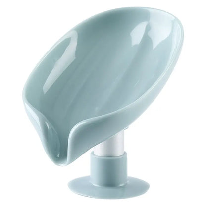 Soap box, soap rack, suction cup, wall-mounted, no punching, no water accumulation, household artifact