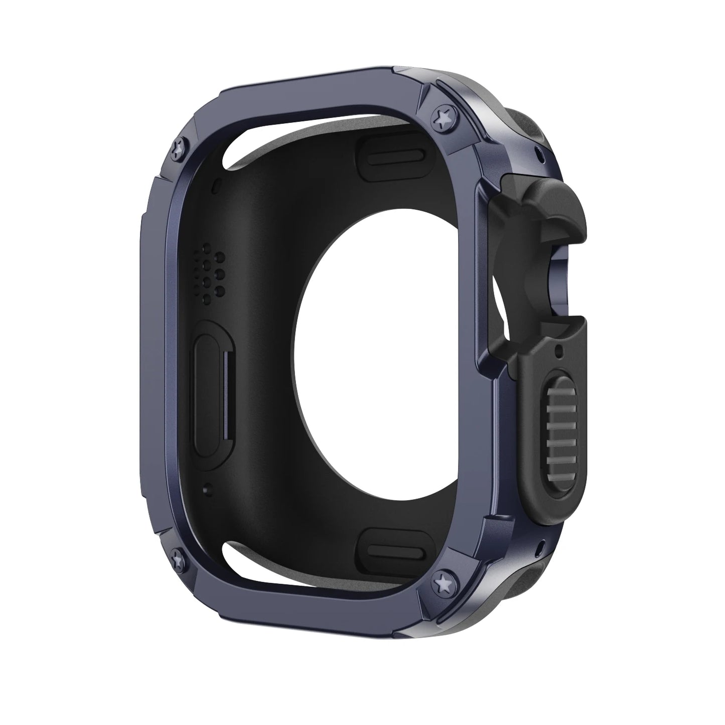 2 In 1 Case for Apple Watch 41mm 45mm 40mm 44mm 49mm TPU + PC Shockproof Protector Bumper for Iwatch Series Ultra 8 7 6 5 4 3 SE