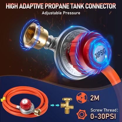 VEVOR EU Propane Forge Portable Single Burner Tool and Knife Making Large Capacity Blacksmith Farrier Forges Gas Forging Tools