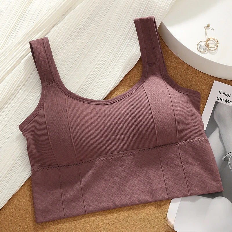 Sport Bella schiena da donna traspirante senza anello in acciaio da corsa yoga gilet stile intimo tutto-fiammifero può essere indossato all'esterno